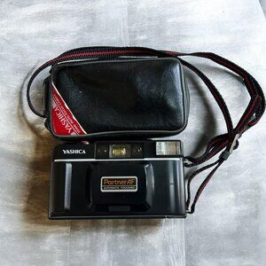 Vintage Yashica Partner AF 35mm Point & Shoot Film Camera - Untested (AS IT IS)